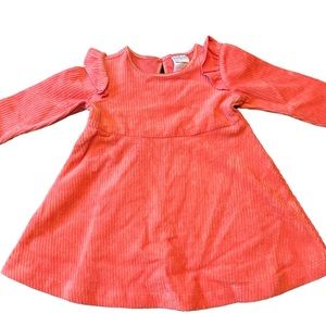 Hanna Andersson Ribbed Velour Dress